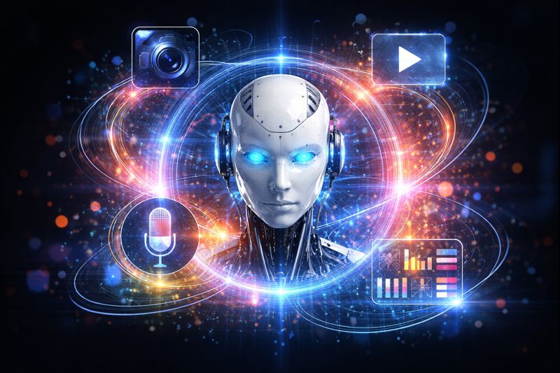 هوش مصنوعی چند حالته